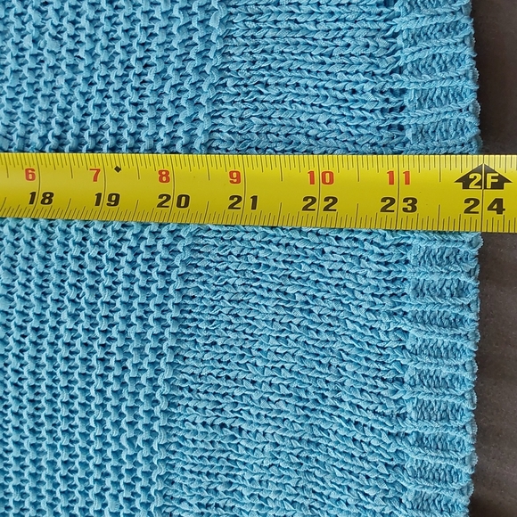 NEW STYLE & CO XL Sky Blue Pull Over Knit Women's Sweater NWT extra large - Picture 9 of 10